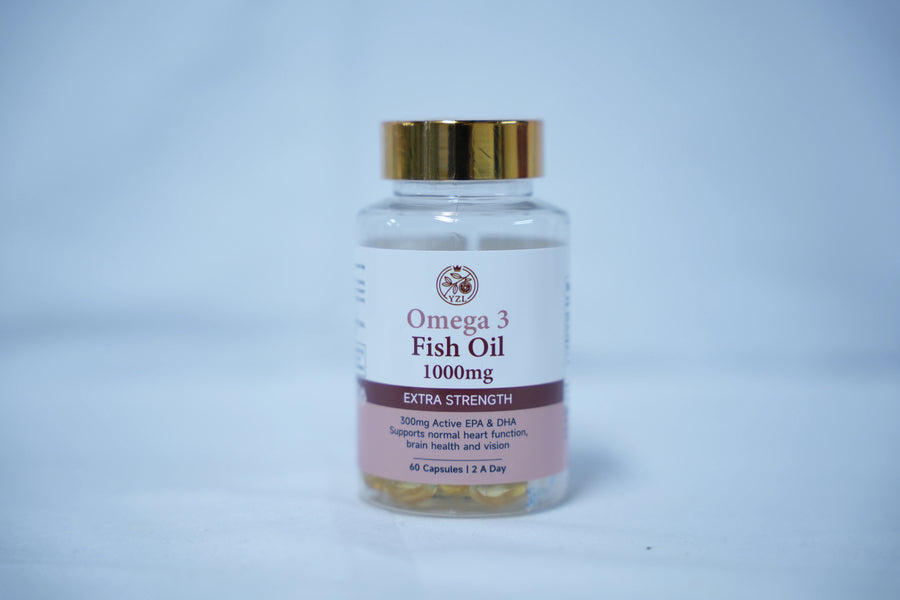 Omega-3 Fish Oil 1000mg – 60 Capsules