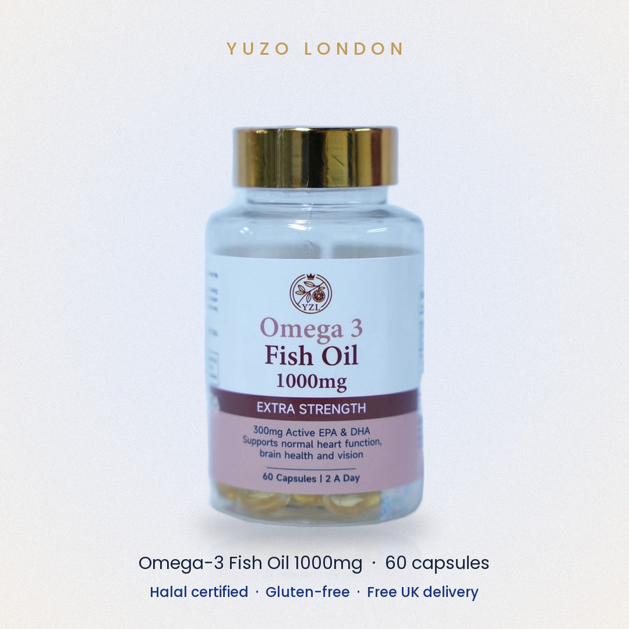 Omega-3 Fish Oil 1000mg – 60 Capsules